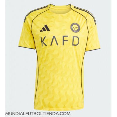 Camiseta Al-Nassr Cristiano Ronaldo #7 Primera Equipación Replica 2025-26 mangas cortas Camiseta Al-Nassr Cristiano Ronaldo #7 Primera Equipación Replica 2025-26 mangas cortas